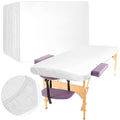 Buryeah 50 Pcs Disposable Massage Table Sheets - Soft Non-Woven Covers