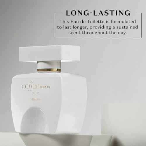 O BOTICARIO Coffee Duo Woman Eau de Toilette, Long-Lasting, Woody, Coffee Fragrance Perfume for Women, 3.4 Ounce