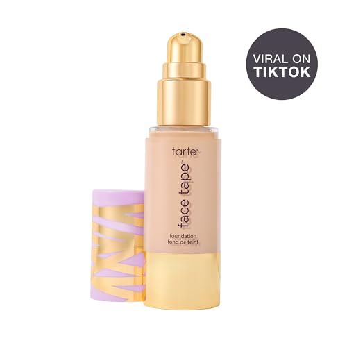 tarte face tape foundation ? Full-Coverage 12hr Waterproof Makeup, Hydrating & Smoothing with a Natural Matte Finish for Transfer-Proof Comfortable Long-Wear Foundation, Vegan & Cruelty-Free