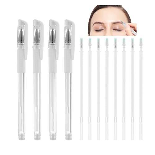 Eyebrow Mapping Pen - Microblading Marker (4 Pens + 8 Refills)