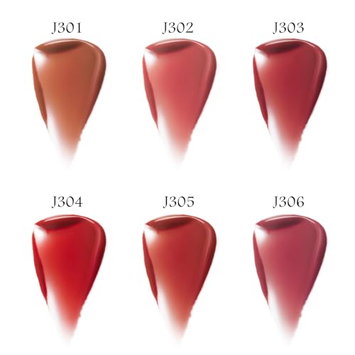 CARSLAN Essence Lipstick, Moisturizing, Plumping, Shiny Lip Color, Non Sticky Lipstick with Vitamin E, Sooth, Soften Lip, J302
