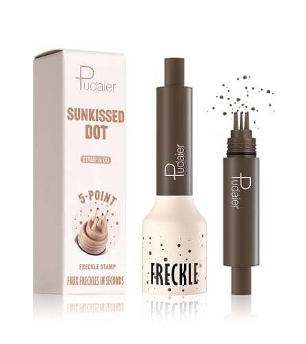 Pudaier Waterproof Freckle Stamp Pen - Ash Chestnut