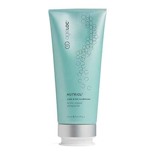 Nu Skin ageLOC Scalp & Hair Conditioner - Nourishing Conditioner for Strong, Silky Hair | Antioxidant, Protein Blend, Vitamin E, BCA Technology | Scalp-to-Root Strength(175 ml)