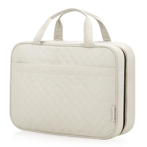 Travel Size Toiletry Bag for Women - Water-Resistant Makeup Organizer