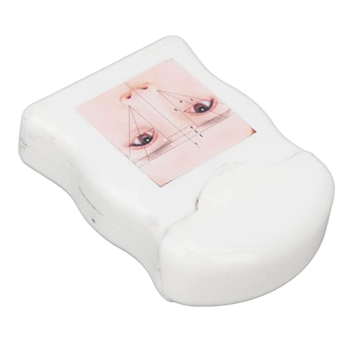 Large Eyelash Training Display Model B C Eyelash Teaching Tool with Base for Salons Classrooms