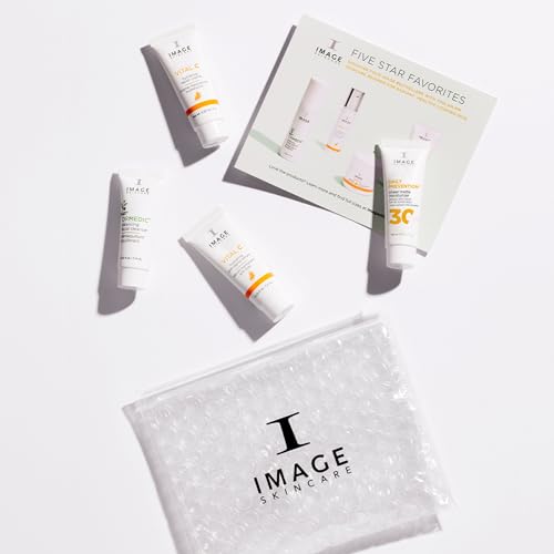 IMAGE Skincare 4-Step Travel Set - Cleanser, Serum, Moisturizer & Crème