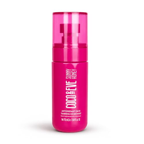 Coco & Eve Face Tanning Micromist – Sunless Self Tanner Spray