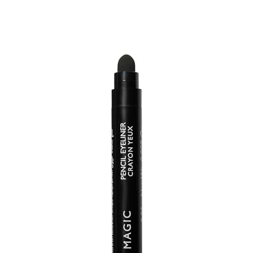 Eyeko Black Magic Pencil Eyeliner - Intense Black - Gel Formula - Buildable Soft Definition Vegan 0.5g