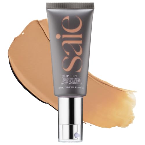 Saie Slip Tint Dewy Tinted Moisturizer SPF 35 - Three + Half (1.35 oz)