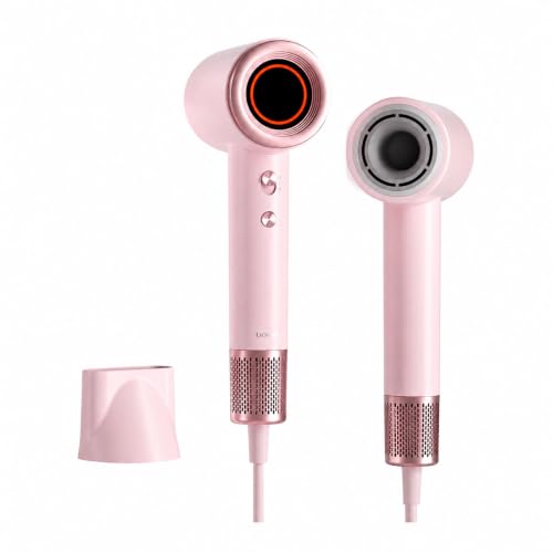 BOWEI High-Speed Hair Dryer - 110,000 RPM, Anti-Frizz, Lightweight & Quiet