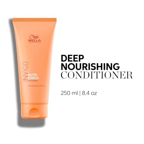 Wella Professionals Invigo Nutri-Enrich Shampoo & Conditioner Set, Deep Moisturizing, For Dry & Damaged Hair