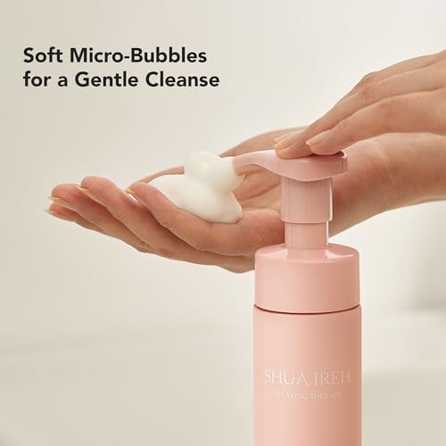 Super Aqua Bubble Foam Cleanser - pH 5.5 Mildly Acidic Korean Face Wash ? Gentle Vegan Micro-Bubble Cleansing for Makeup Removal & Deep Hydration, 5.07 fl. oz.