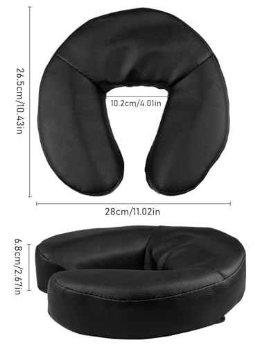 Universal Memory Foam Massage Face Cradle Cushion for Tables & Chairs