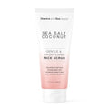 Sea Salt & Coconut Face Scrub Exfoliator – 5.1 oz