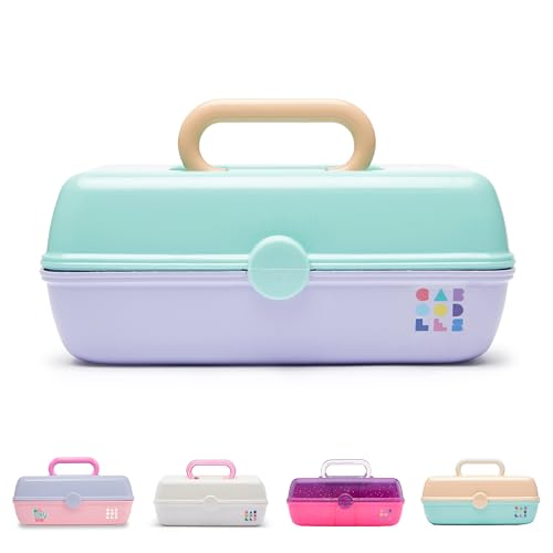 Caboodles Pretty in Petite Makeup Box - Seafoam & Lavender