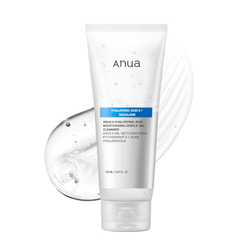 ANUA Moisturizing Gel Cleanser - Hydrating Face Wash, 5.07 fl oz