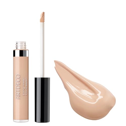 ARTDECO Waterproof Long-Wear Concealer - Soft Ivory - Full Coverage, Matte Finish, and Nurturing Formula for Dark Circles and Imperfections - 0.24 Fl Oz