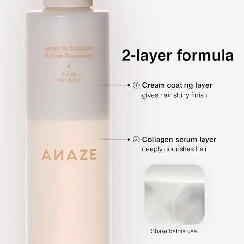 ANAZE Leave-In Collagen Serum Spray - 6.76oz