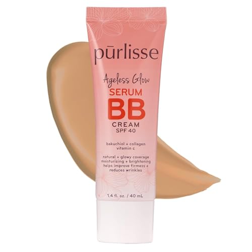 pūrlisse Ageless Glow Serum BB Cream SPF 40 - Medium