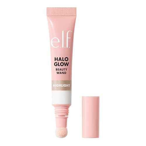 e.l.f. Halo Glow Highlight Beauty Wand, Liquid Highlighter Wand For Luminous, Glowing Skin, Buildable Formula, Vegan & Cruelty-free, IRL Angel