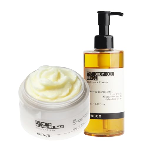 JUNO & Co. Clean10 Cleansing Balm & Body Wash Oil Set