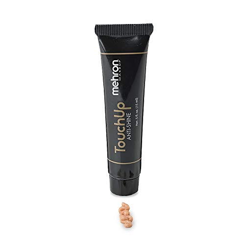 Mehron TouchUp Anti-Shine Gel | Matte Primer Medium Tint