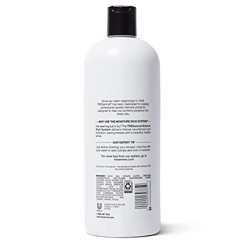 Tresemme Moisture Rich Shampoo & Conditioner Set - 28 Fl Oz Each