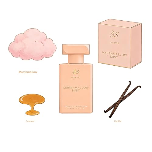 Marshmallow Mist Extrait de Parfum - Sweet Vanilla Gourmand Scent