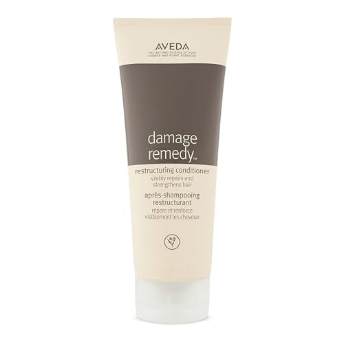 Aveda Damage Remedy Restructuring Conditioner for Damaged Hair | Repairs and Strengthens Damaged Hair | Detangles and Softens | with Quinoa Protein | 96% Naturally Derived*, 6.7 Fl Oz