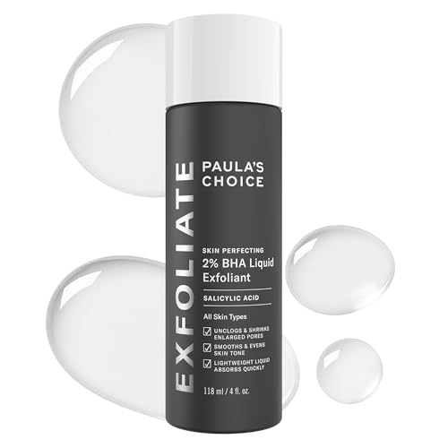 Paula's Choice 2% BHA Liquid Exfoliant - Gentle Facial Polish for Pores & Wrinkles