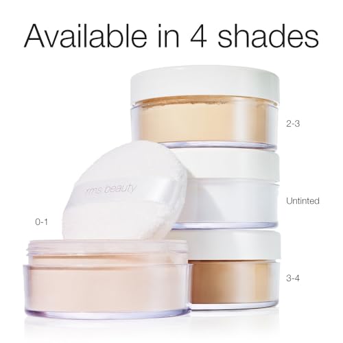 RMS Beauty UnPowder, Finishing Powder Makeup, Pore Minimizer for Face, Talc Free Setting Powder, Translucent Powder, Loose Powder Makeup, Face Powder