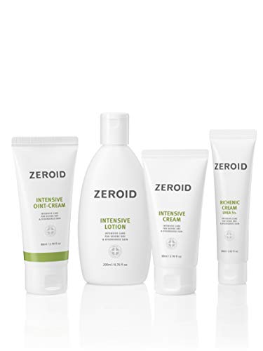 ZEROID Richenic Cream with Urea 5% Intensive Care Korean Dermocosmetic Skincare for Dry & Disordered Skin (2 oz./60 ml) (60 mL)