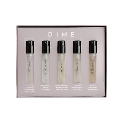 DIME Clean Perfume Sampler Set of 5 - 2ml Eau de Parfum