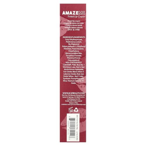 J.CAT BEAUTY Amaze Me Tinted Lip Crayon - Hydrating, 0.14 oz