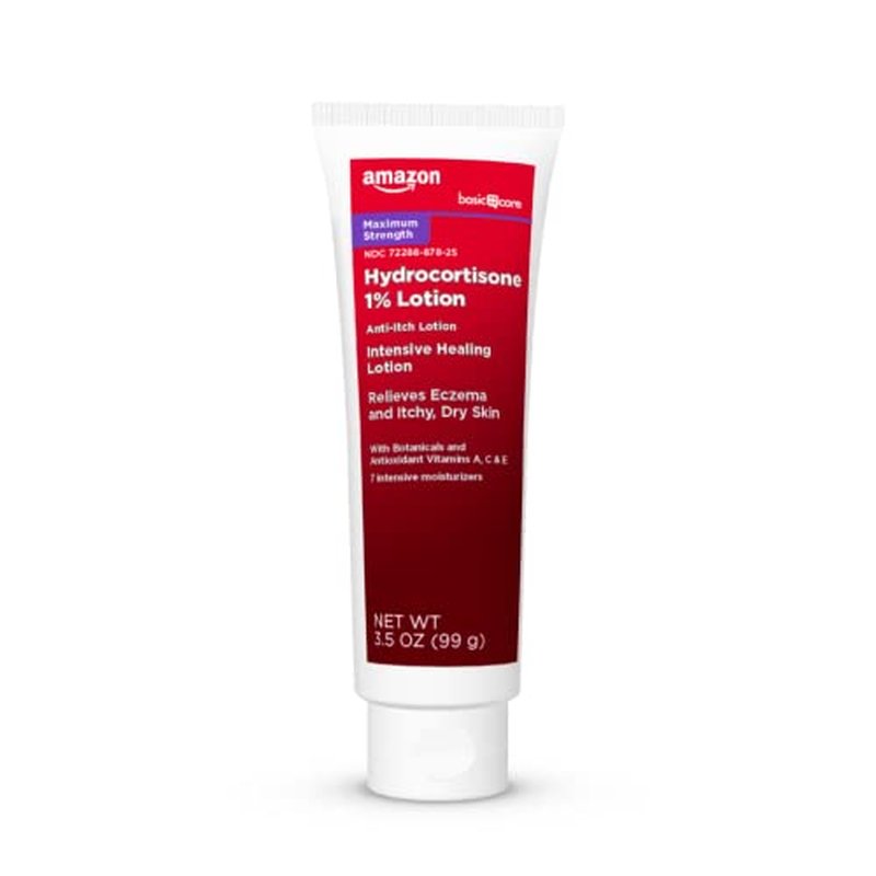 1% Hydrocortisone Anti-Itch Lotion for Eczema Relief, 3.5 oz