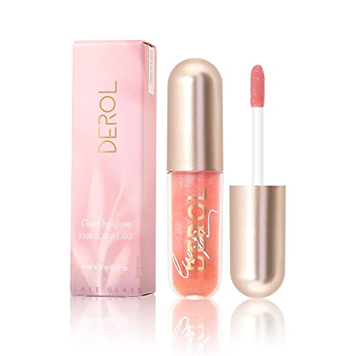 Lip Plumping Lip Gloss,Lip Plumper, Lip Care Serum,Lip Enhancer For Fuller,Reduce Fine Lines,Make Lips Plump and Moisturizing,Hydrating, Nourishing, Invigorating, Plumps, Volumizes (01# Lemonade)