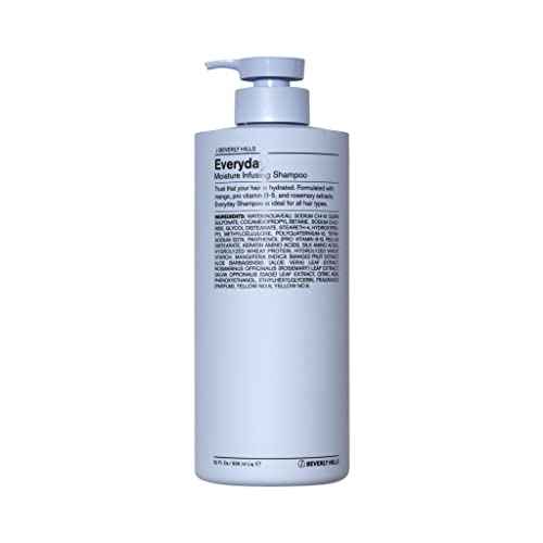 J Beverly Hills Blue Blonde Toning Shampoo with Coconut Oil for Deep Conditioning, (12 Oz, 32 Oz)