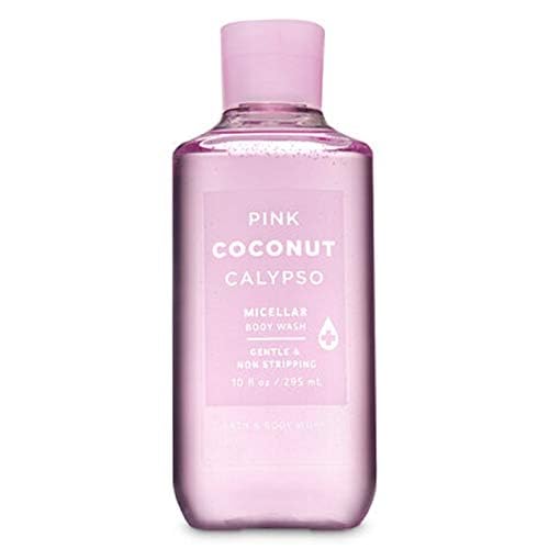 Bath and Body Works Pink Coconut Calypso Micellar Shower Gel Wash 10 Ounce