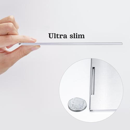G2PLUS 4.5x3 Inch Portable Folding Vanity Mirror - Slim Travel Makeup & Grooming Mirror