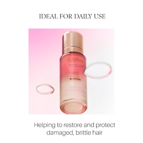 d'alba Piedmont Hair Oil Serum 2.54 fl oz - Repair & Shine