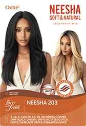 Outre Neesha Soft & Natural Synthetic Swiss Lace Front Wig NEESHA 203 (2)