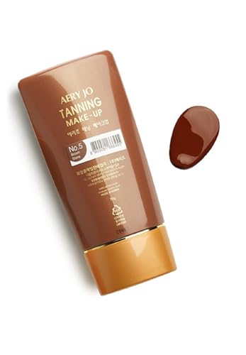 Sunless Bronzer Makeup #5 Brown Stone 70g | Sweat & Water Resistant