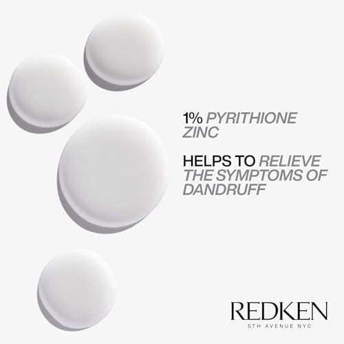 Redken Scalp Relief Dandruff Control Shampoo - Soothes Scalp & Controls Dandruff, Dermatologist Tested