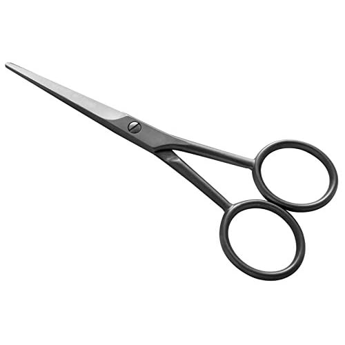 4.5" Stainless Steel Beard & Mustache Scissors - Tenartis Made in Italy