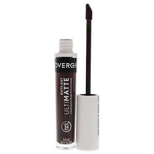 COVERGIRL Outlast UltiMatte One Step Liquid Lip Color, Noir & Forever, 0.12 Fl Oz (Pack of 2)