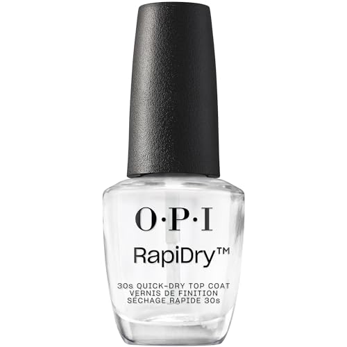 OPI Quick-Drying Clear Nail Lacquer Top Coat - High Shine & Chip Resistant