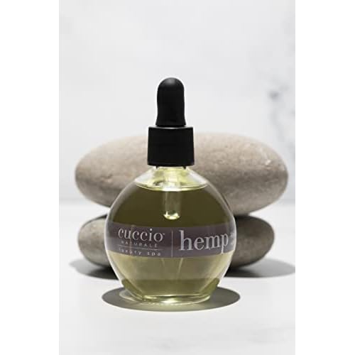 Cuccio Naturale Hemp Revitalizing Oil With Capuacu And Chia - Renewing Body Oil - Moisturizing Therapy To Repair Dry Skin - All Natural, Paraben Free Formula - Hands, Feet And Body - 2.5 Oz