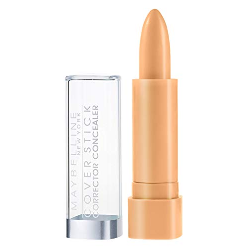 Maybelline New York Cover Stick Corrector Concealer, Medium Beige, 0.16 oz. (Pack of 2)