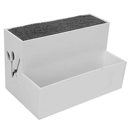 Professional Salon Scissor Holder Organizer Box, Dual-Layer Storage