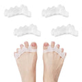 JEVRKAPZ Toe Separators 5 Holes Toe Straightener – Big Toe Align, Bunion Relief